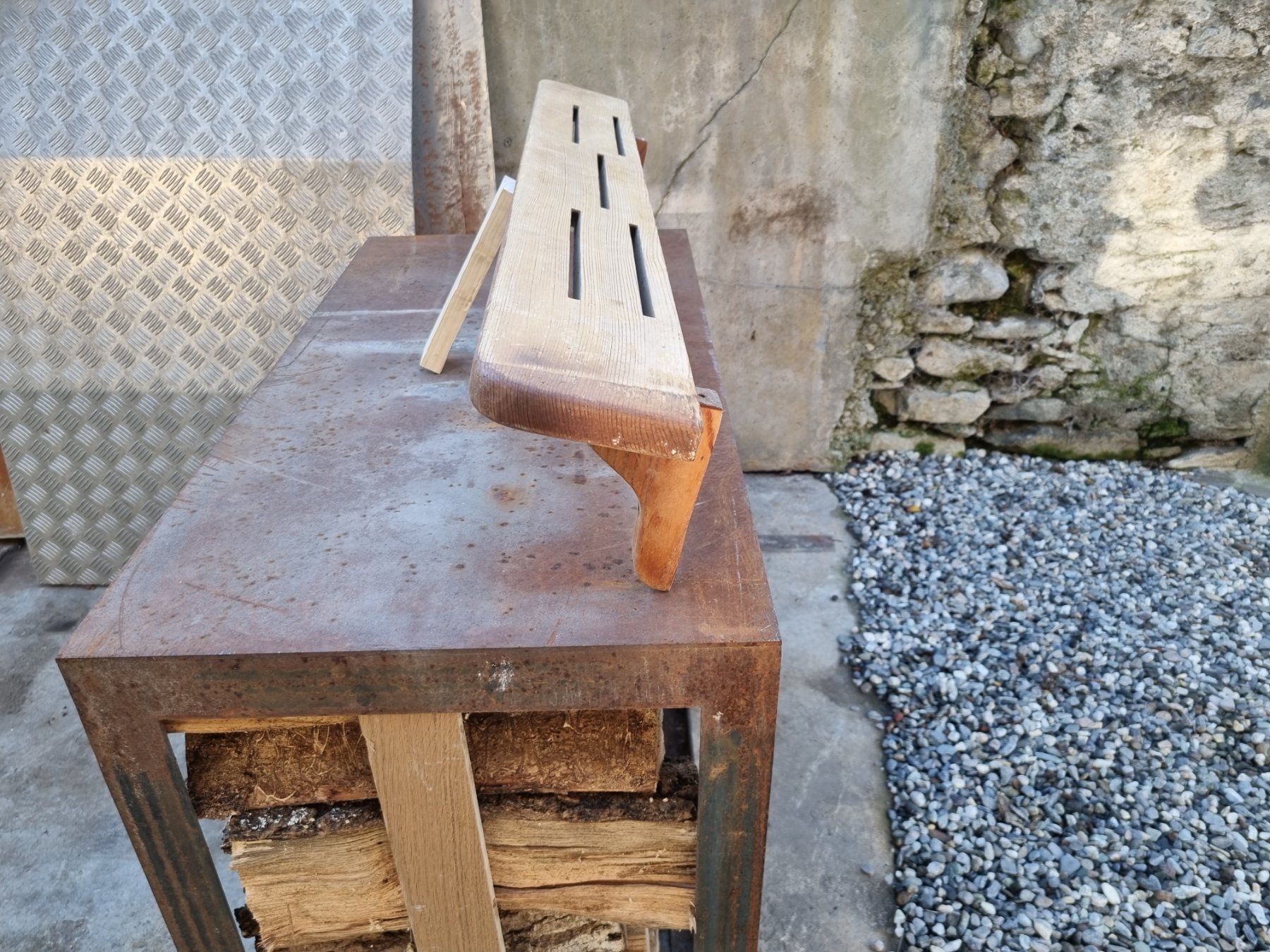 Articoli in legno: Holzablage, Vintage Stil, Lärche – Usato da Fürstenaubruck venduto da PizBeverin2018 3