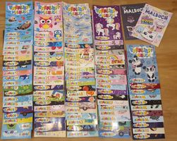 Babauba limitiert Sammler Malbücher Nr. 1 - 91, Stoffmuster