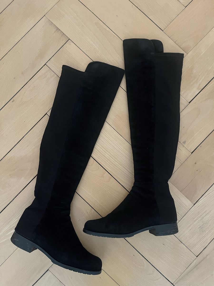 Stuart Weitzman Damenschuhe: Stuart Weitzman Overknee-Stiefel - Grösse 38 – Gebraucht aus St. Gallen von adenorah