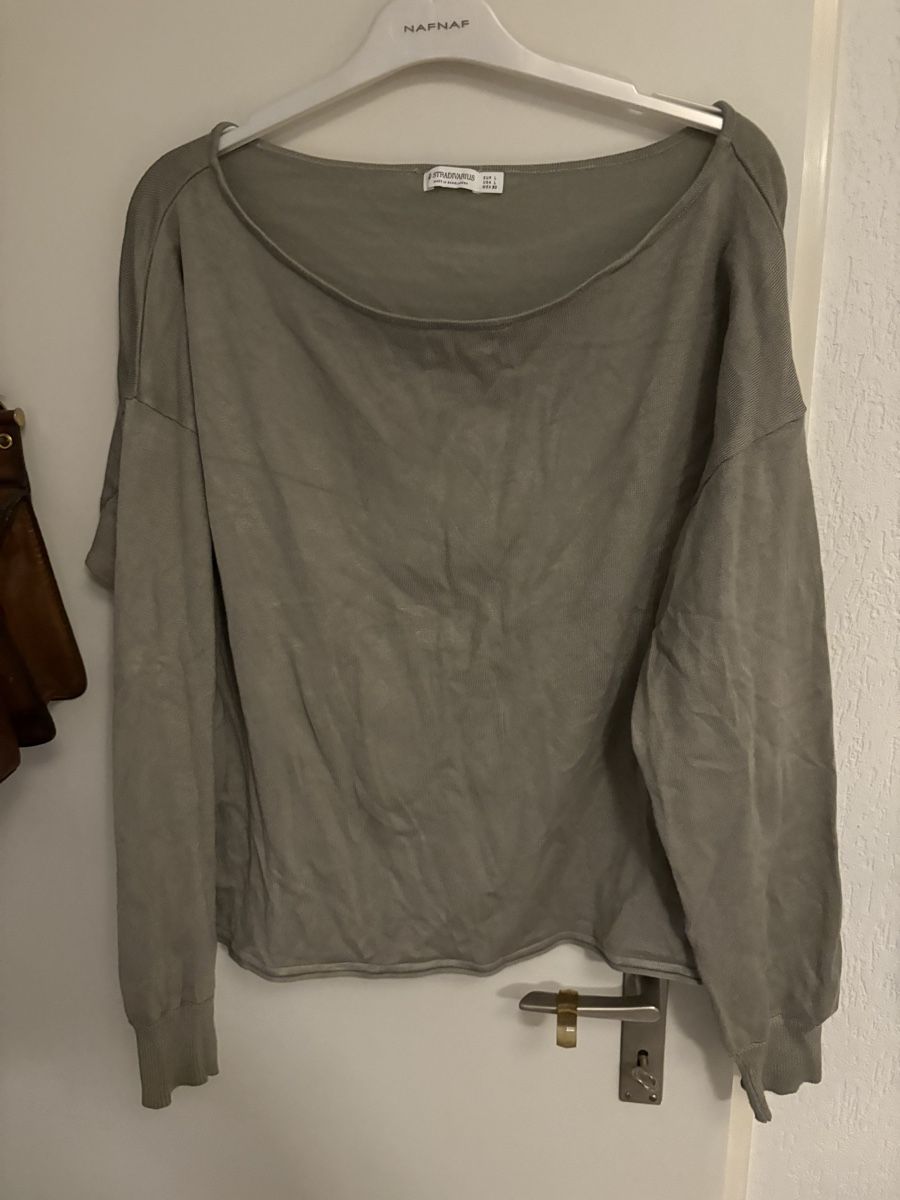 Stradivarius Maglioni & Felpe: Grüner Pullover – Nuovo (secondo la descrizione) da Olten venduto da edona_muslija