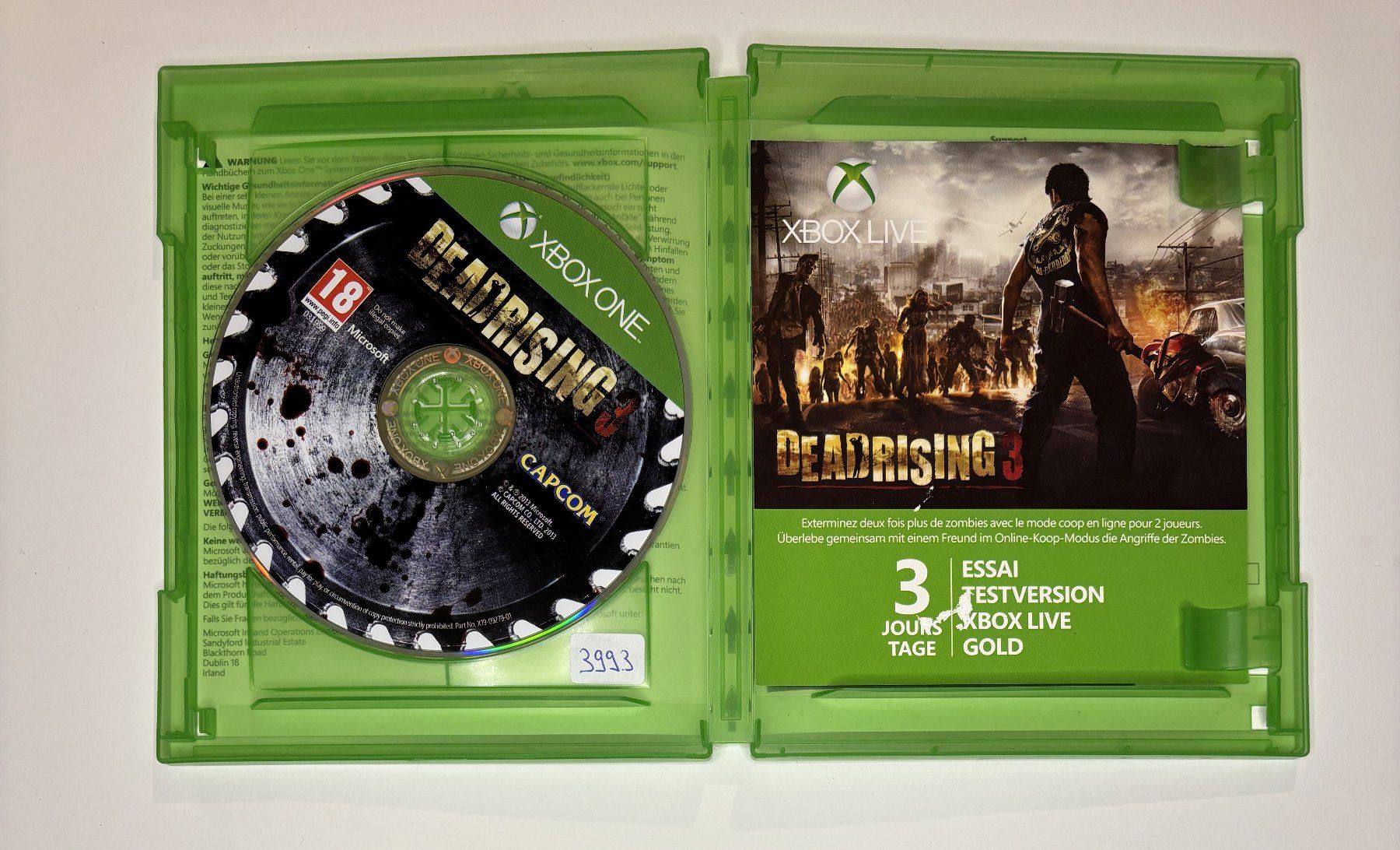 Giochi: XBOX One - Dead Rising 3 – Usato da Allschwil venduto da Bullach 1
