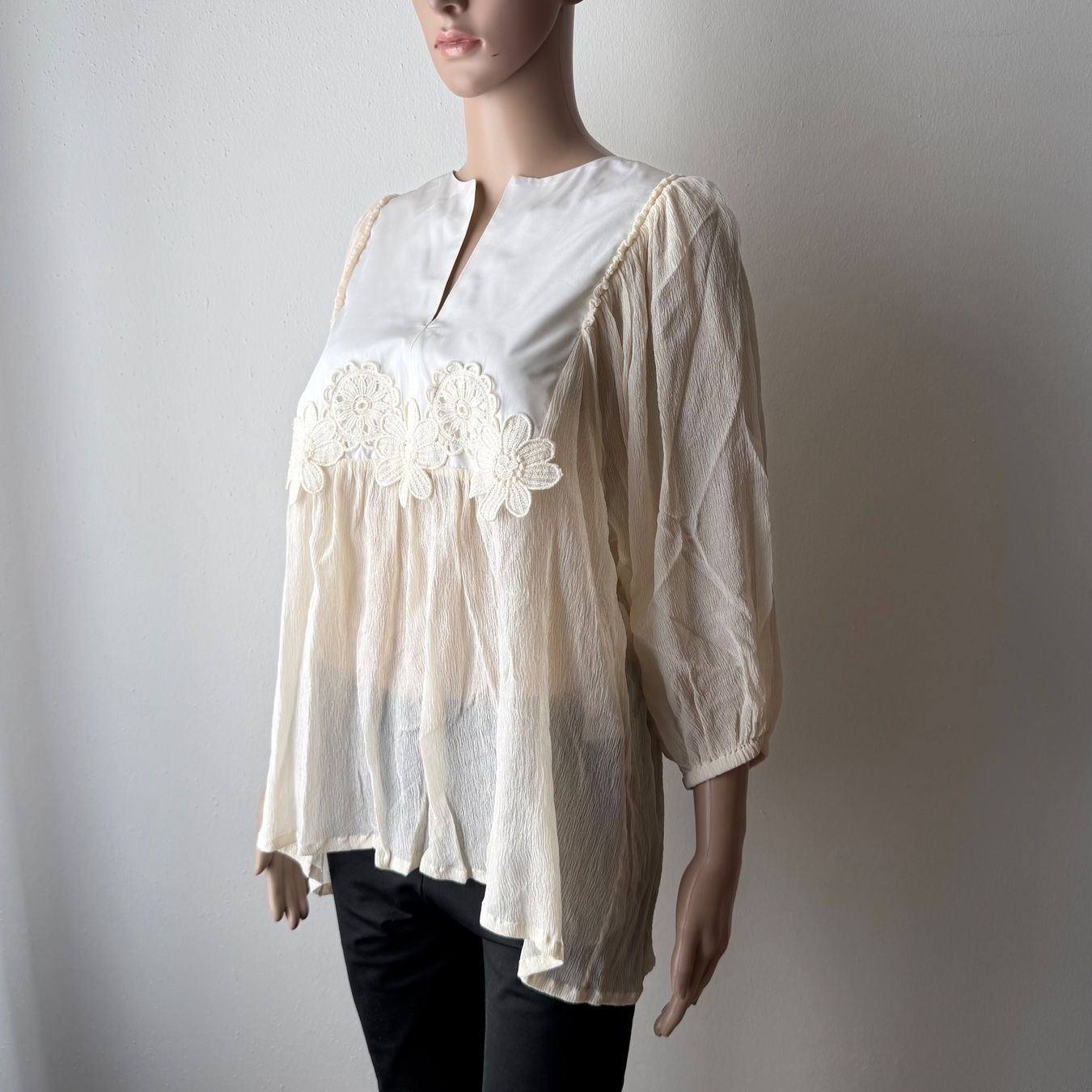 Chemisiers: SEVENTY BY SERGIO TEGON Seidenbluse 🤍 – D'occasion à Zürich par ClosetQueen 2