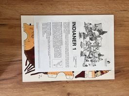 1 Modellbogen Pädagogischer Verlag Indianer 1