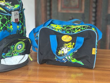 DerDieDas Schulranzen Set,Top Zustand, Fussball Motiv