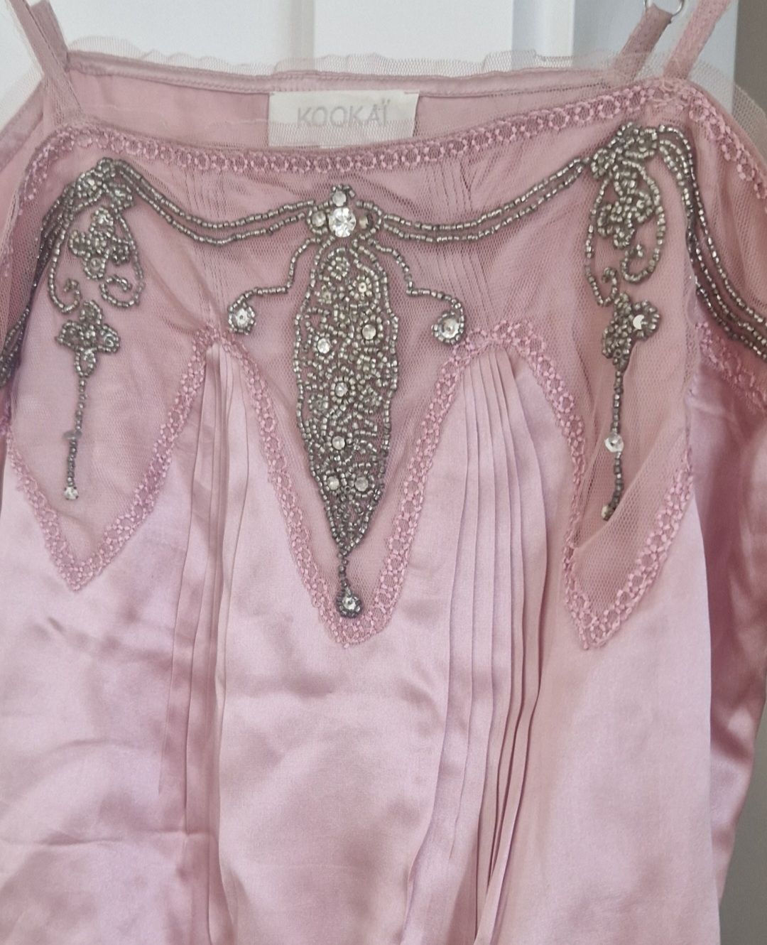 Kookai Top: Seidentop mit Strass in Grösse 34 – Nuovo (secondo la descrizione) da Küsnacht ZH venduto da 2011_ 9