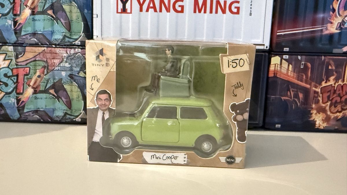 Cooper Modellini d'auto: Mr Bean  1:50 Neu ungeöffnet – Nuovo e nell'imballaggio originale da Basel venduto da GlaihuenigeCars2025 1