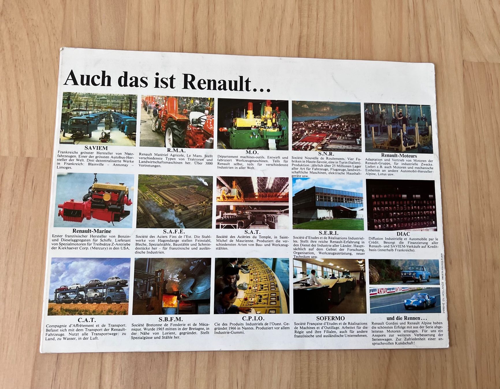 Renault Dokumente: RENAULT Gesamtvorstellung Prospekt – Gebraucht aus Münchenbuchsee von Volver64 3