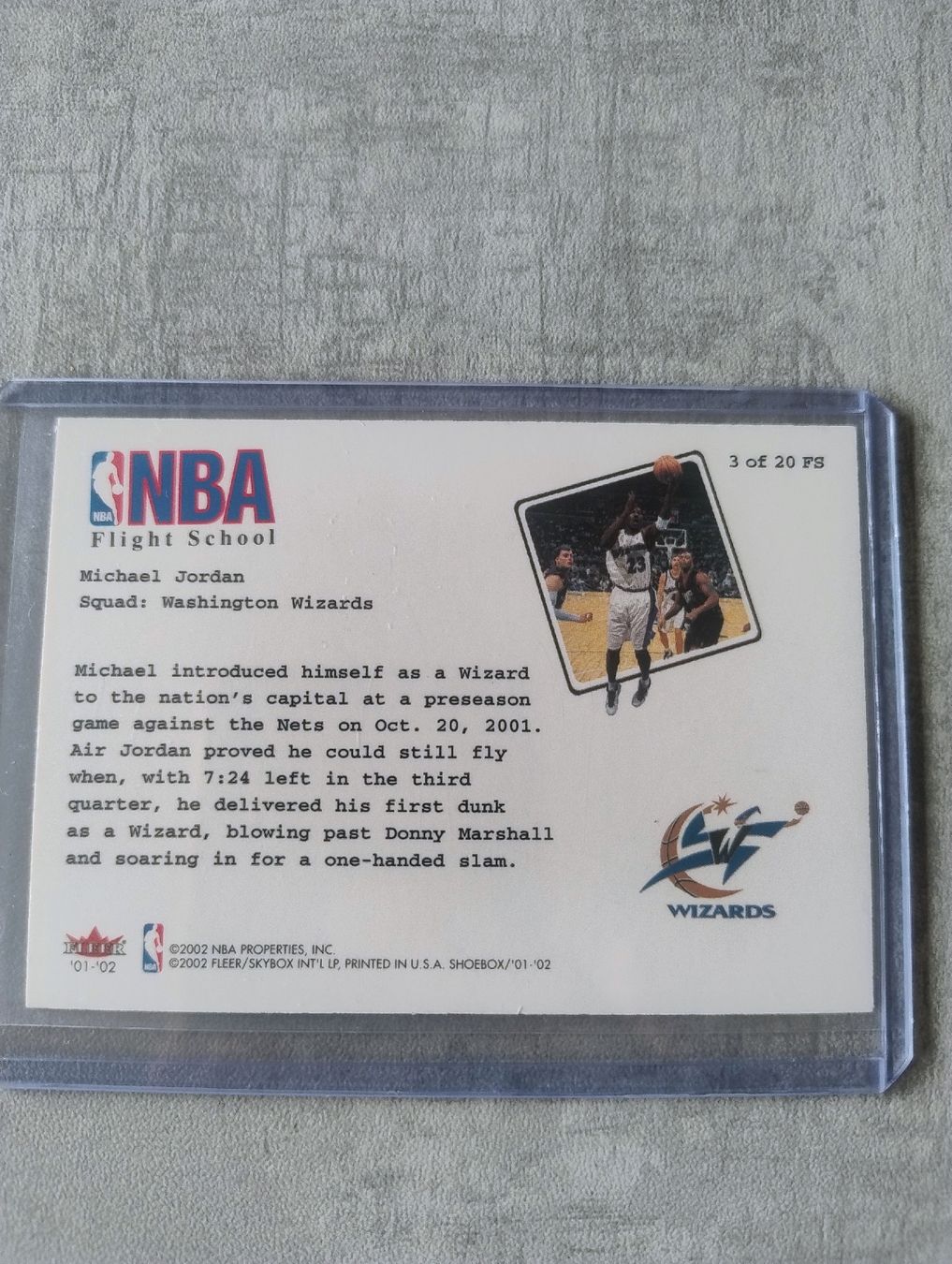 Nba Cartes à collectionner: NBA 2002 Fleer/Skybox Michael Jordan Flight School – Neuf (Voir description) à Martigny par jul_7s5x 2