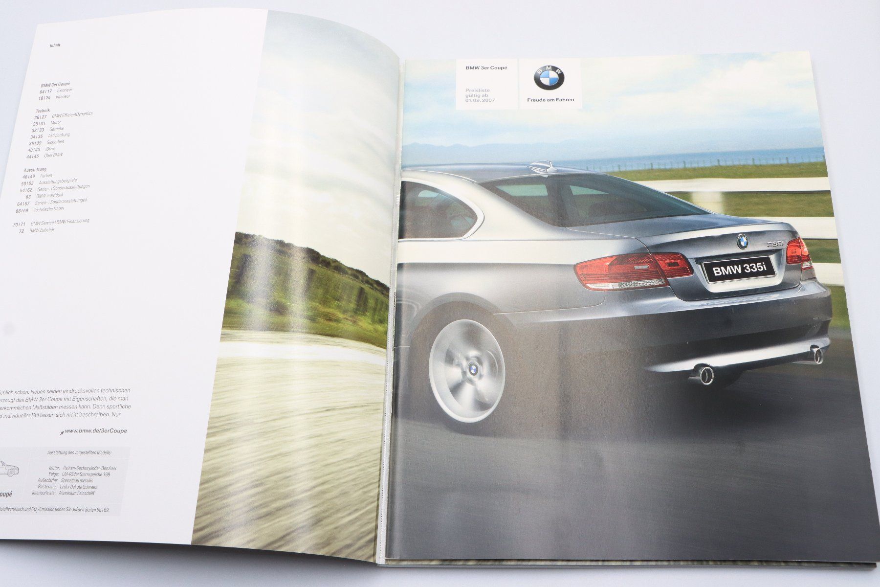 BMW Documenti: BMW 3er Coupe 2008 Prospekt + Preisliste – Usato da Bühl b.Aarberg venduto da Collectorpassions 2