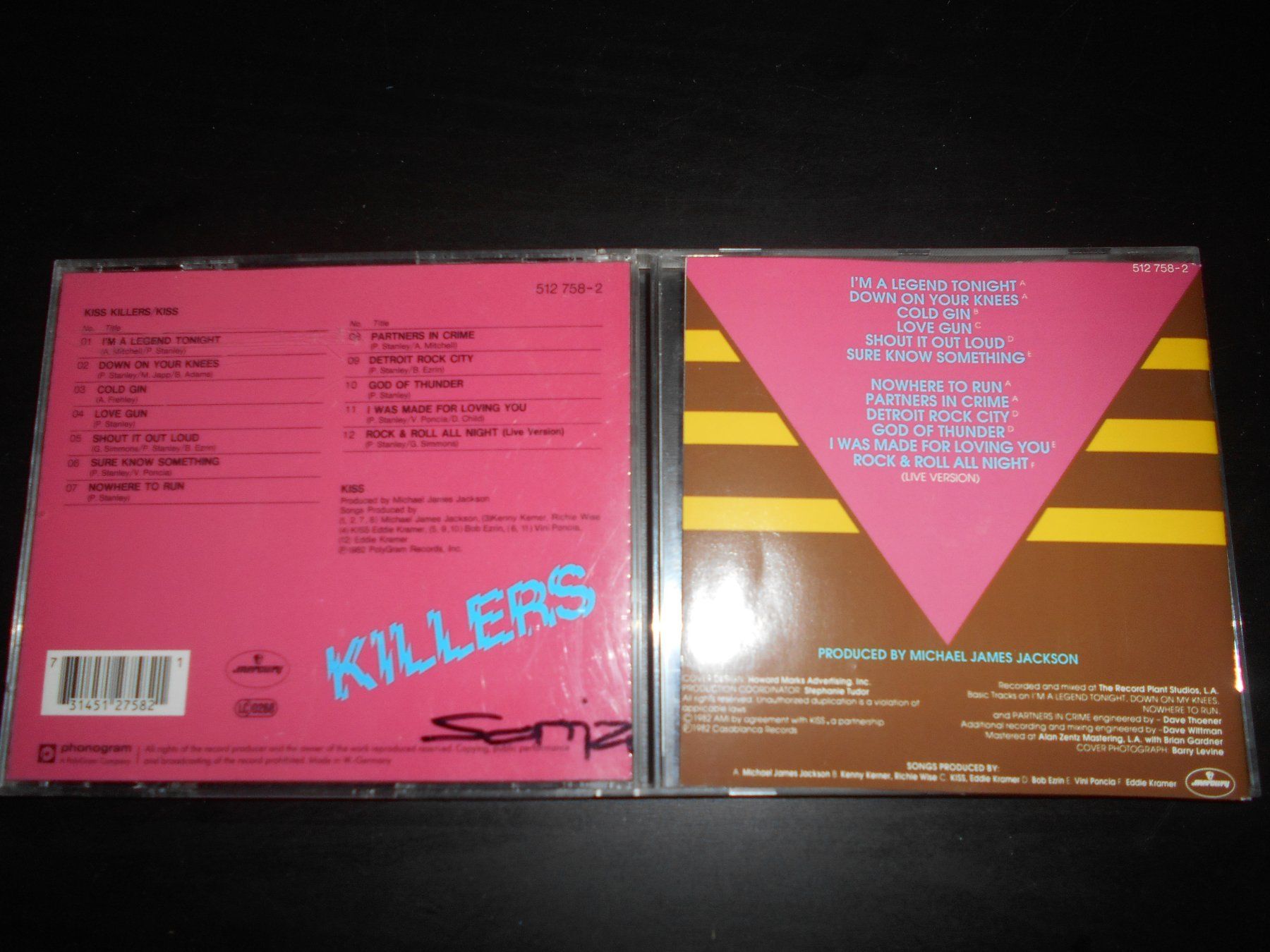 CDs: Kiss – Killers / 1982 – Gebraucht aus Aarberg von witchhunter01 1