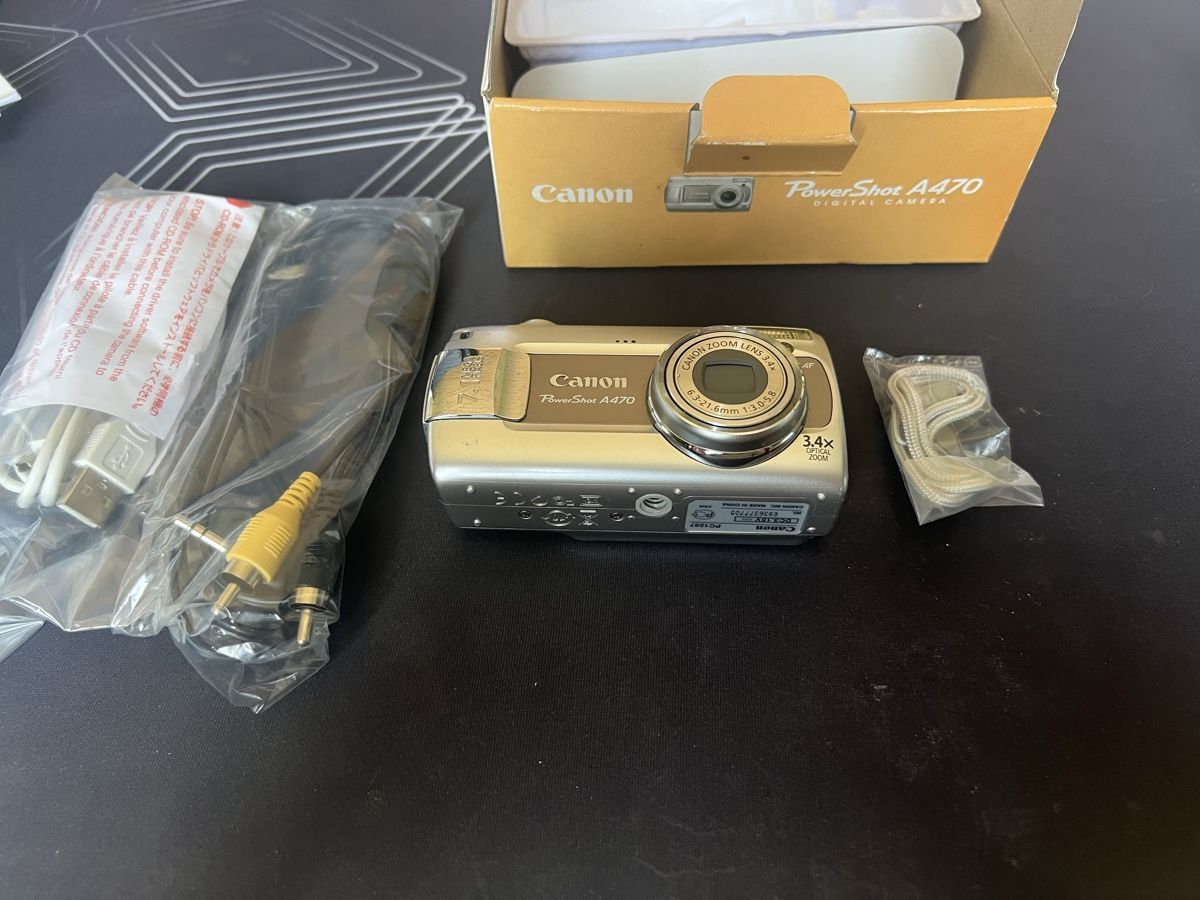 Canon Appareil photo: Canon PowerShot A470 Digital Camera Silver 7.1 Megapixels – D'occasion à Winterthur par jac_7vpy 1
