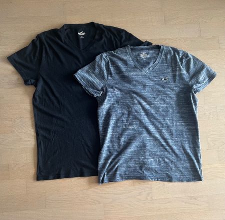 Hollister V-Neck Shirts 2er-Set