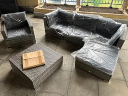 Rattan Gartenlounge