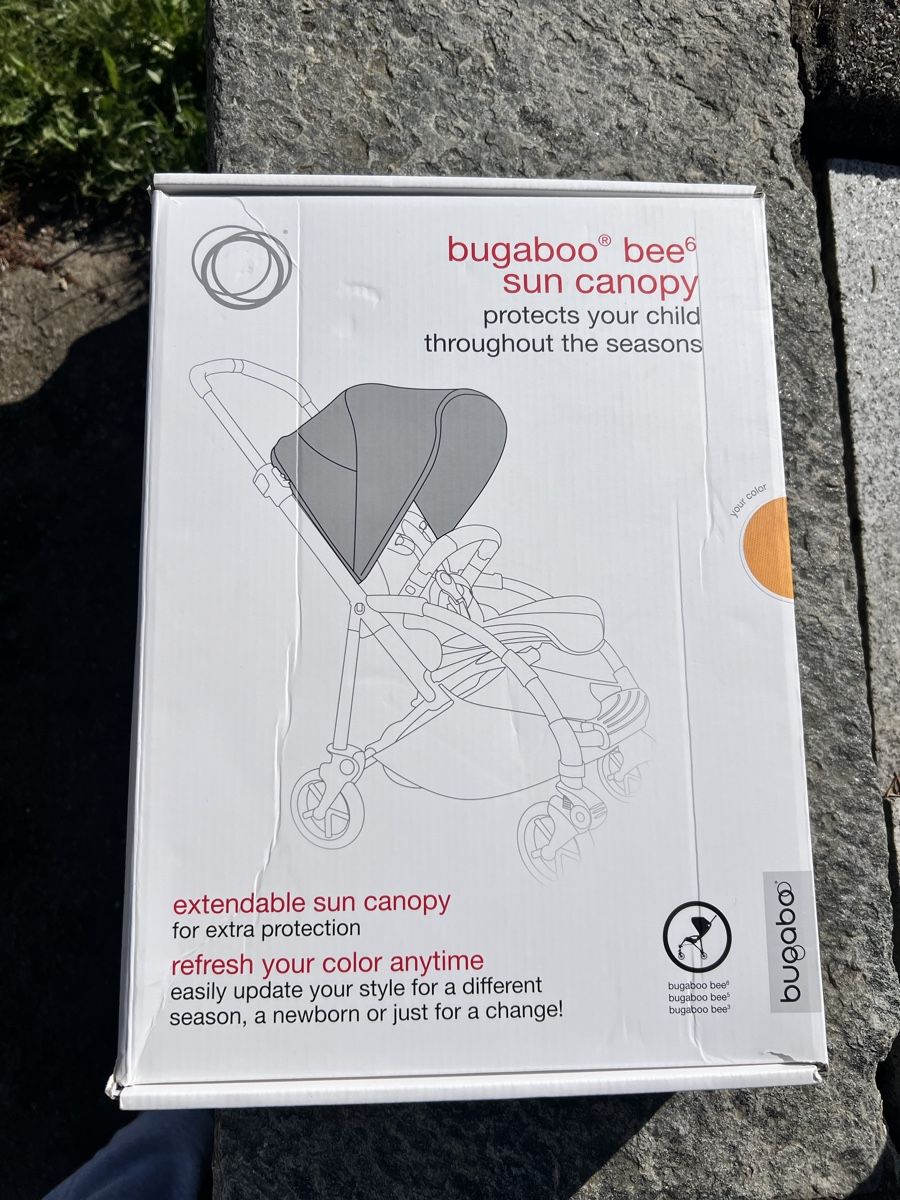 Bugaboo Carrozzine: Bugaboo Bee Sun Canopy BLACK – Usato da Wollerau venduto da ale_nn29 1