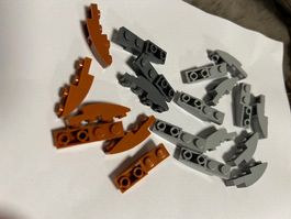 LEGO 20x Bogenstein 4x1 invert. (13547)