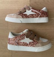 FINDLAY Sneakers blancs paillettes roses 40 - comme neuves