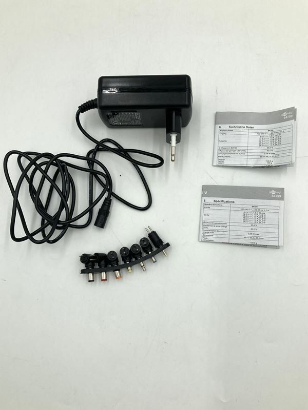 Caricabatterie: GOOBAY | Universal-Netzteil | 9 - 24 V | 7 Adapter – Nuovo (secondo la descrizione) da Wittenbach venduto da Restwert_St-Gallen 4