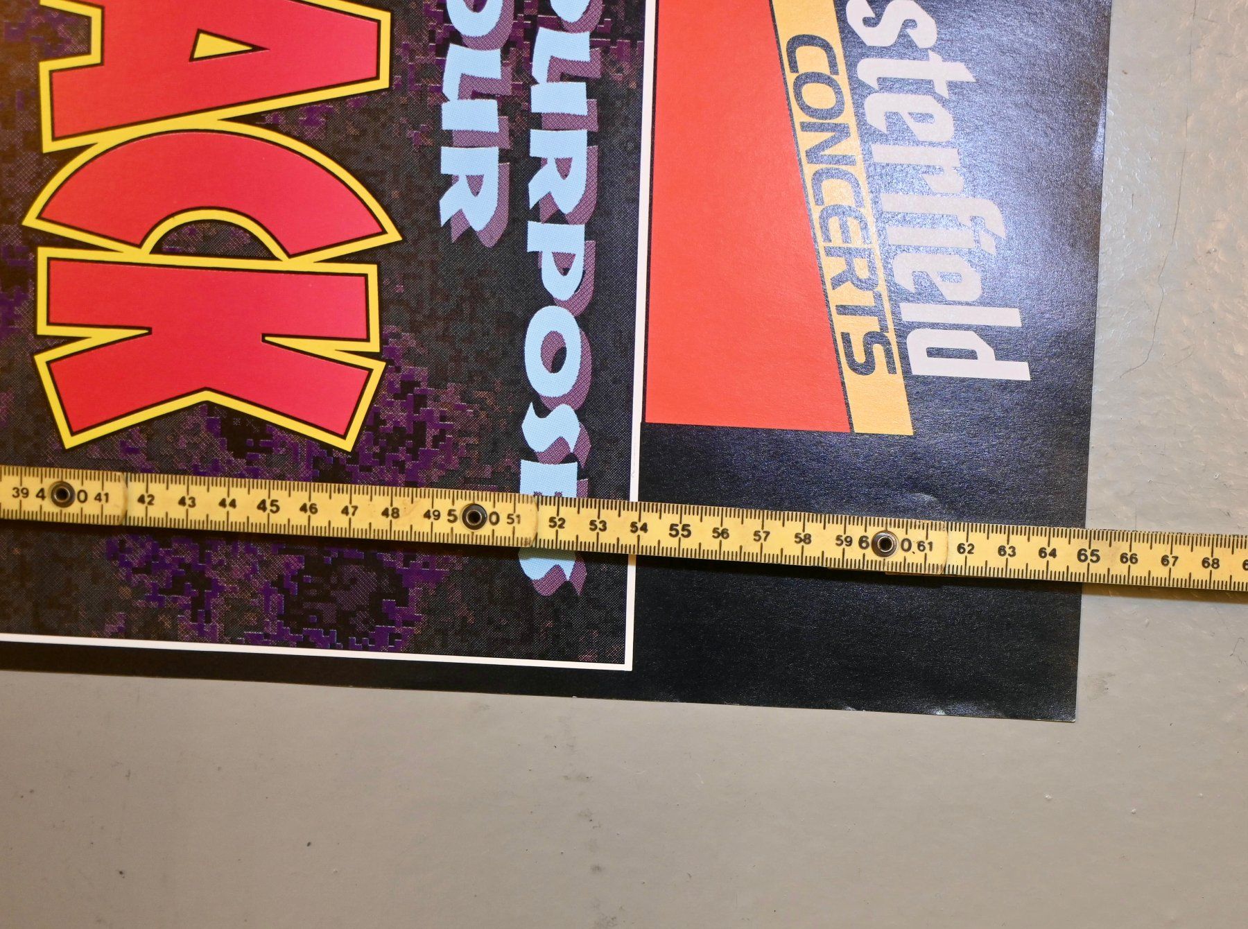 Dischi in vinile: Orginal BLACK SABBATH Konzert Poster 1994 Wettingen – Usato da Pfaffhausen venduto da mono_rec 7