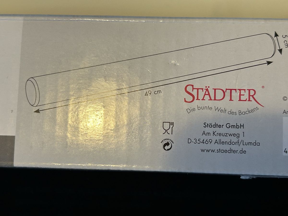 Elettrodomestici da cucina: Städter Profi-Ausrollstab – Nuovo e nell'imballaggio originale da Frauenfeld venduto da berk39 5