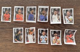 11 verschiedene Coca Cola Panini FIFA WM 2026 Sticker