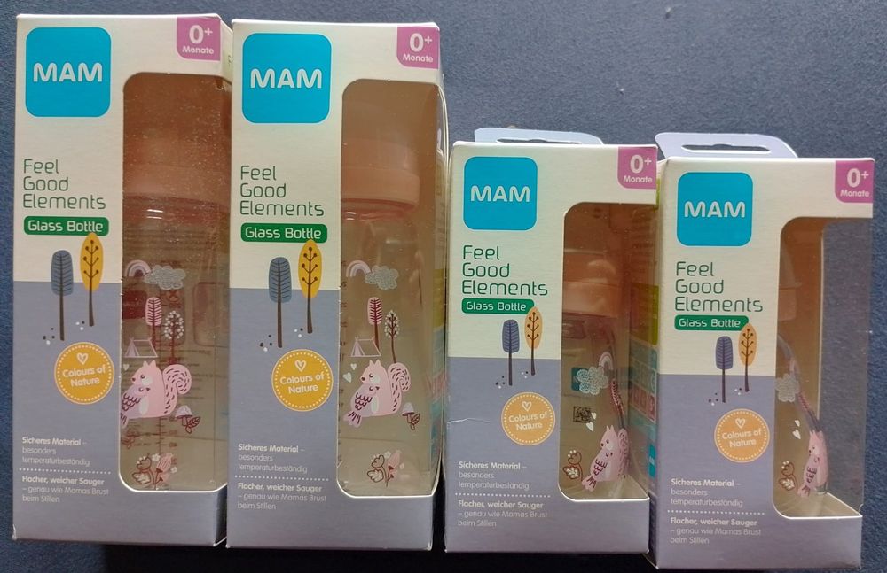 Mam Voedingsfles Feel Good 260ml Mat Jongen 1 Stuk