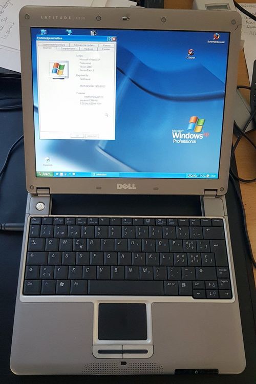 Dell Latitude X300 Ultraportable – Pm 1,2 GHz, 512 Mo RAM, 30 Go – WiFi, XP Pro