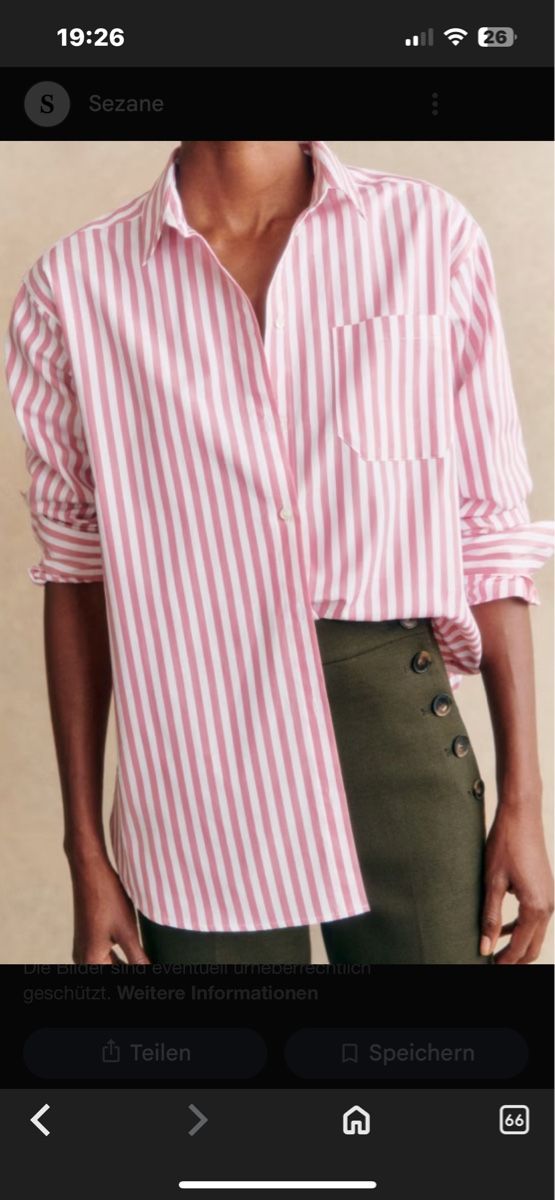 Sezane Camicette: Sezane Max Bluse – Nuovo e nell'imballaggio originale da St. Gallen venduto da mllealessandra 1