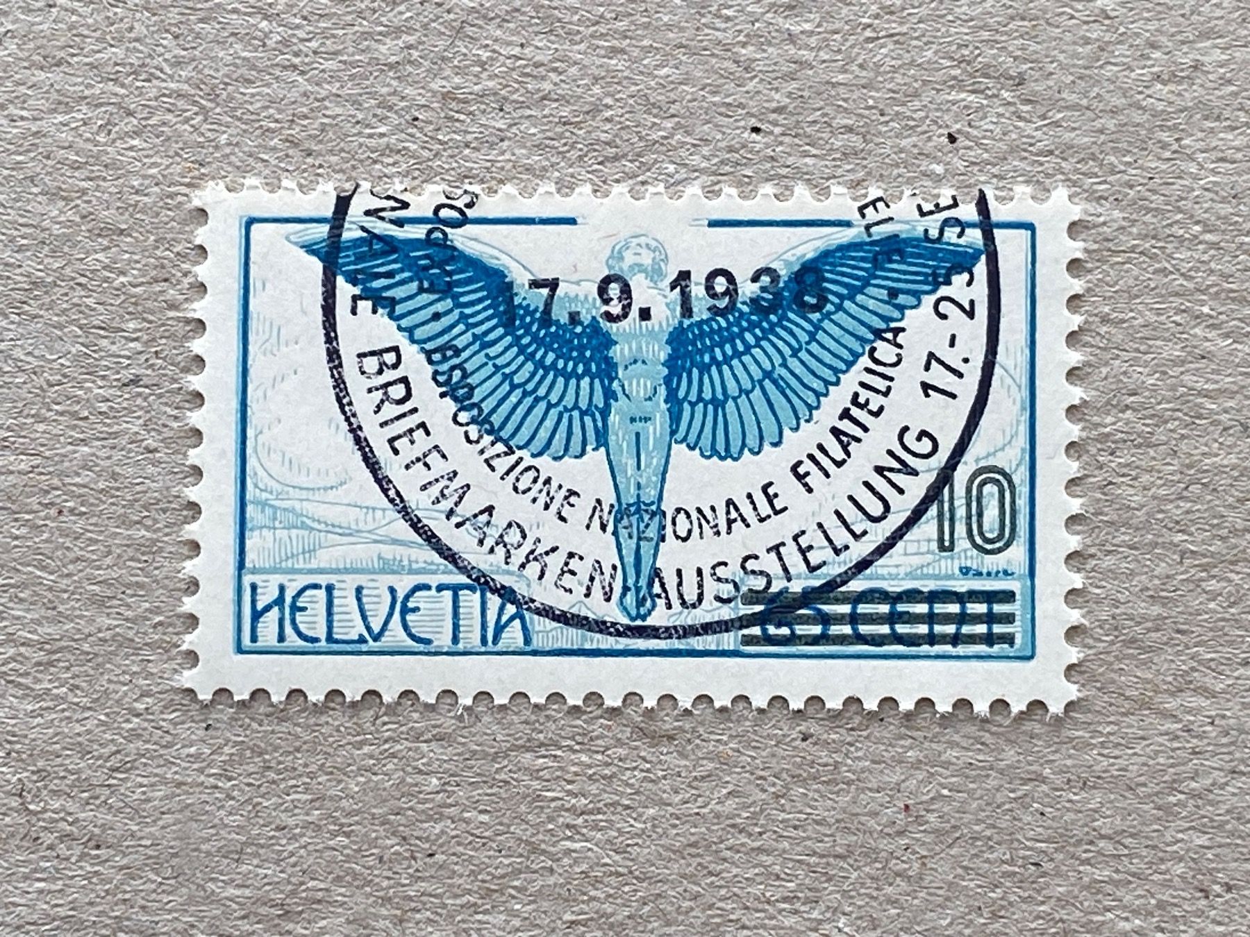 Tutti i francobolli: W10, ET Voll, mit Gummi – Usato da Aarau venduto da hilde47