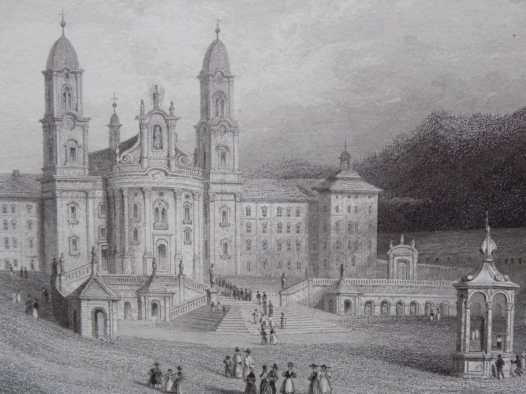 Incisioni: The abbey of Einsiedeln – Usato da Risch venduto da Rischli15 8