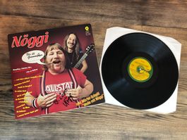 LP Schallplatte Nöggi - Für dä Grammophon 1981 signiert