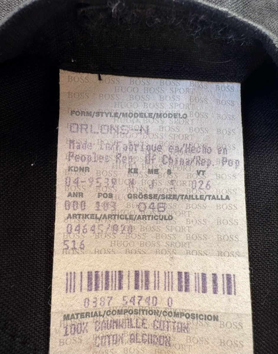 Hugo Boss Giacche: Leichte Hugo Boss Jacke, Gr.48 – Usato da Balsthal venduto da Narulya 4