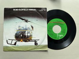MIKE OLDFIELD rare Single Arrival 80's Top Kult Hit