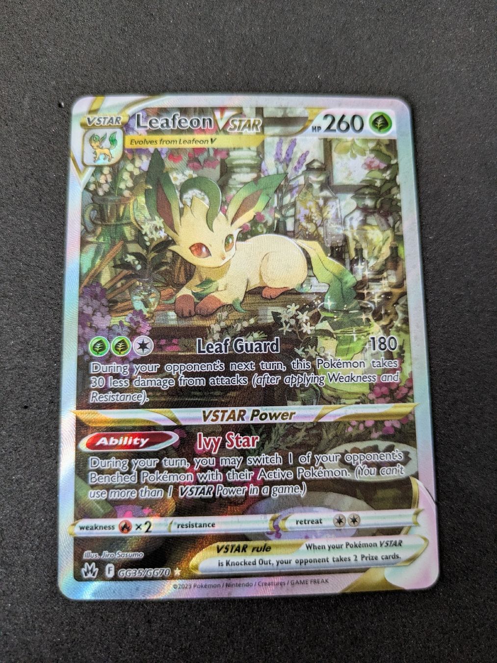 Pokémon Sammelbilder & Trading cards: Leafeon (Crown Zenith) – Neu (gemäss Beschreibung) aus Hochdorf von NoctisCaelum