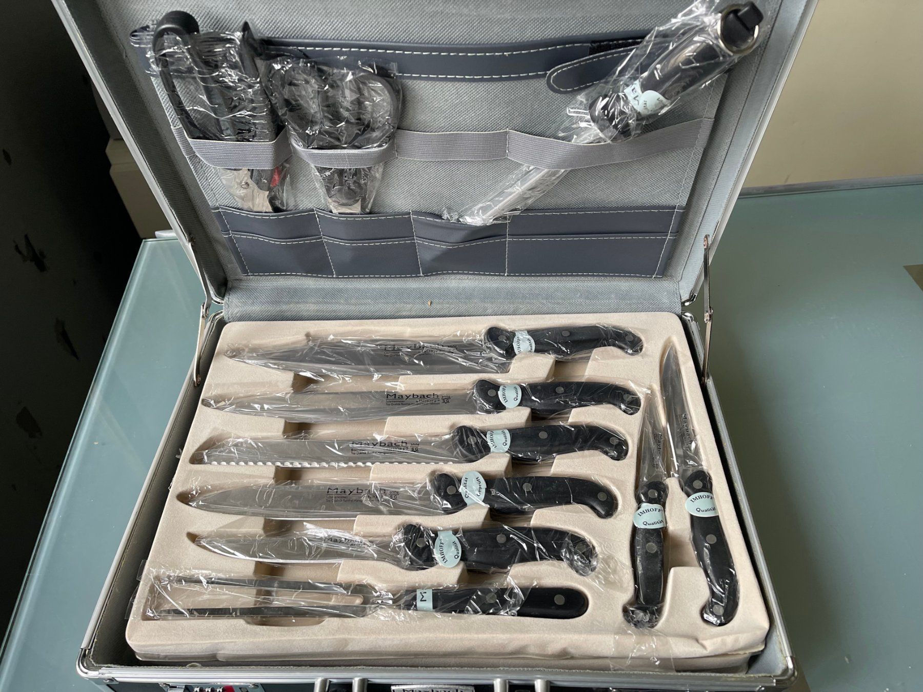Coltelli: Messer Set für den Fachmann – Nuovo e nell'imballaggio originale da Arisdorf venduto da comestibles 3