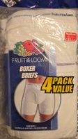 4 Calecons Boxer briefs Fruit of Loom M