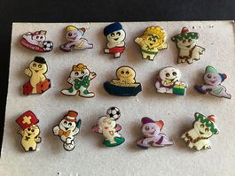 Pin Pins MAGA WASCHMITTEL Bio und Softy 90er-Jahre 15 Stk