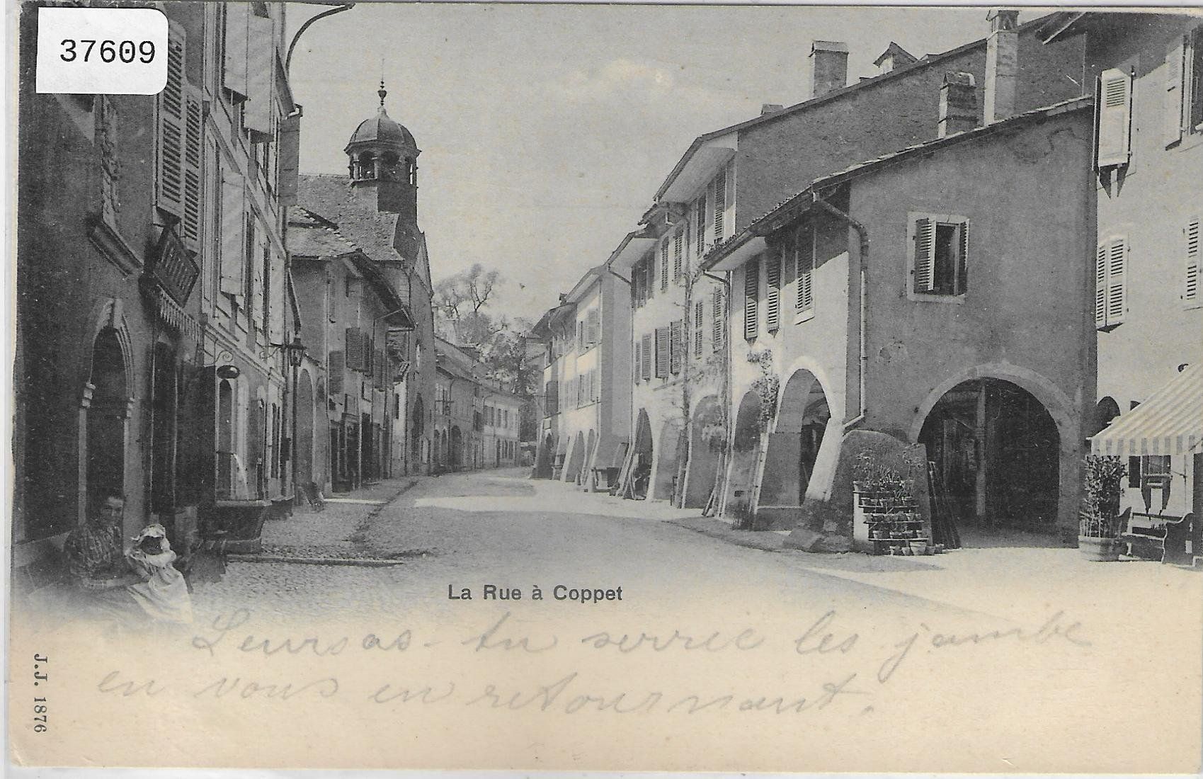 Cartes postales: La Rue a Coppet – D'occasion à Ettingen par Kartenplanet