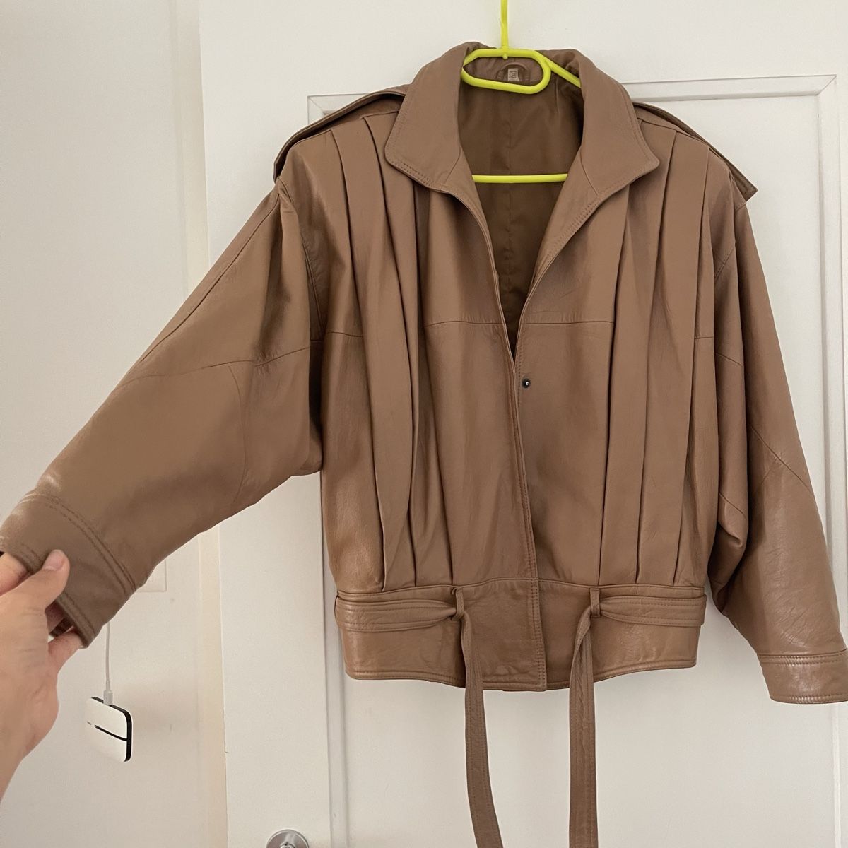 Jacken: Vintage-Braune echt Lederjacke – Gebraucht aus Bern von dek_7bjd 8