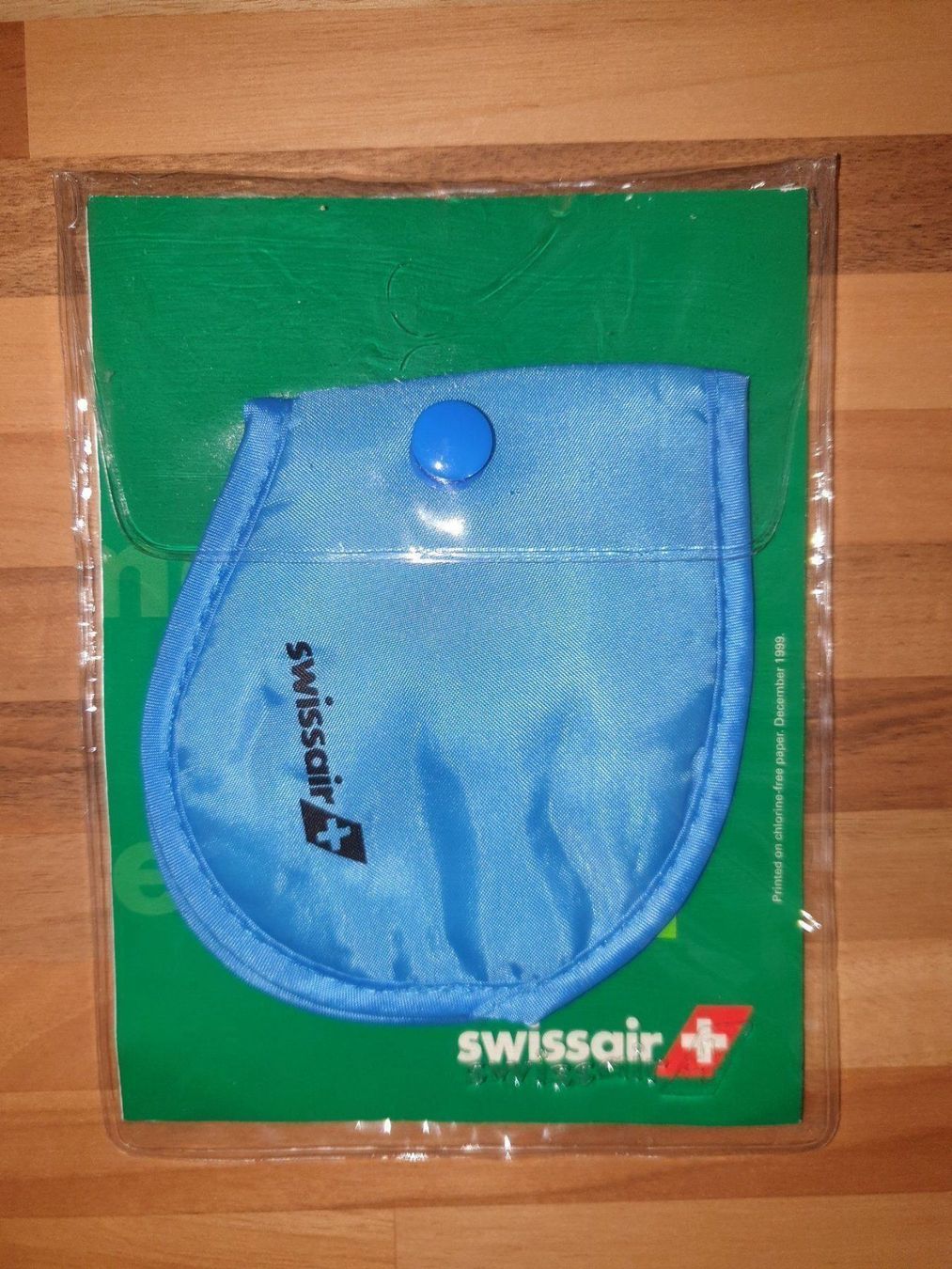 Custodie per cosmetici: Swissair Augenbinde originalverpackt – Nuovo e nell'imballaggio originale da Obfelden venduto da Masme