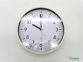 TFA Design Analoge Funk-Wanduhr Mint