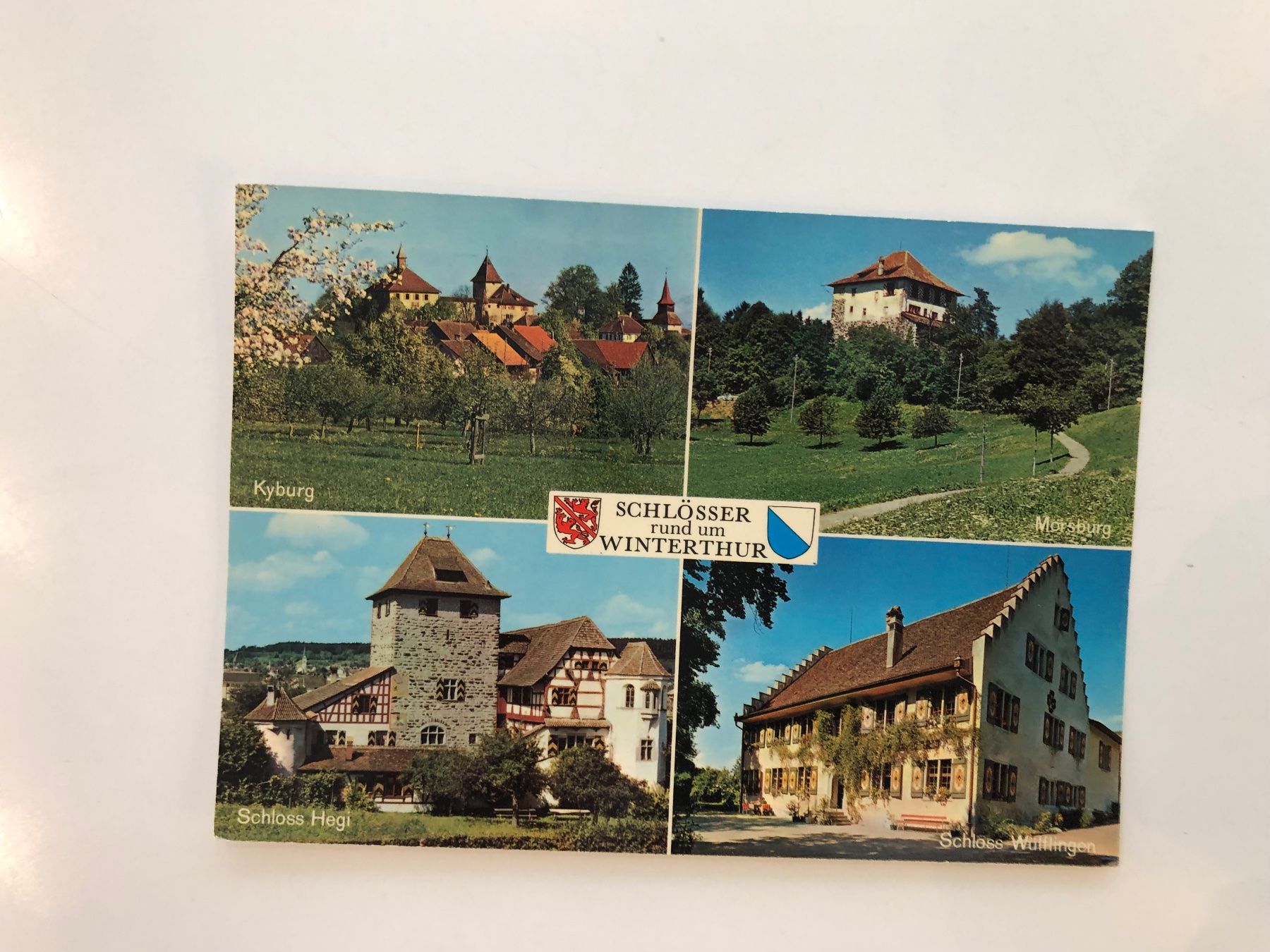 Cartoline postali: 4 ausgesuchte alte Ansichtskarten von WÜLFLINGEN WINTERTHUR – Usato da Lufingen venduto da Rac0 6