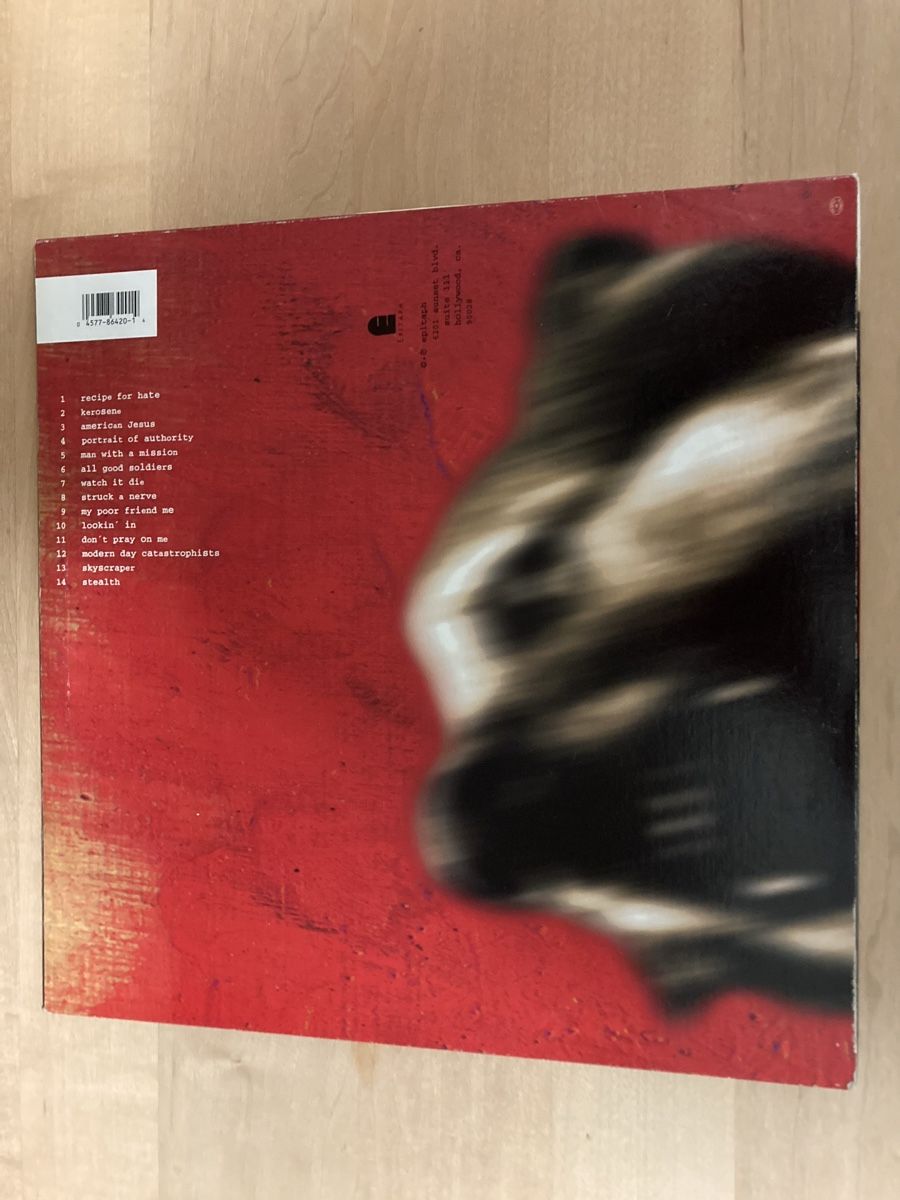 Dischi in vinile: Bad Religion - Recipe for Hate (LP) – Usato da Zürich venduto da Interpol 1