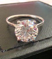 Ab 1.- ❗️Solitär Diamant 💍3.04 ct E VVS2 Lab – 14kt W-Gold