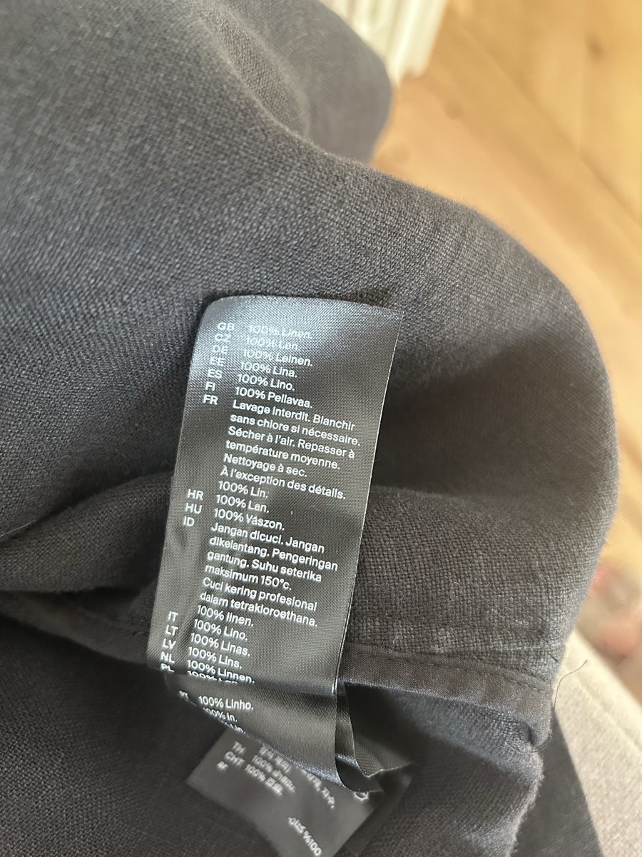 Cos Giacche: Veste lin noir COS 38 – Usato da Genève venduto da Sarahchge 6