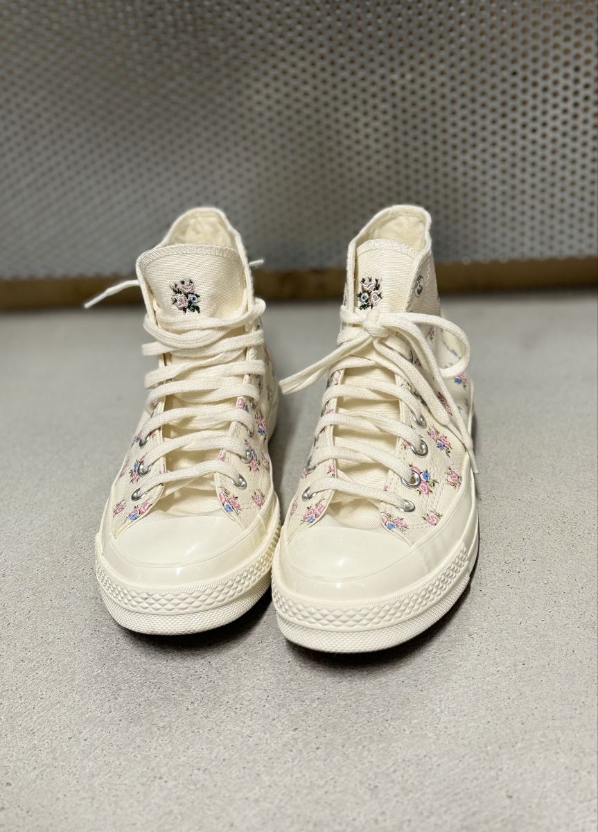Converse Scarpe da donna: Converse Chuck 70 patchwork floral – Usato da Neuhausen am Rheinfall venduto da Laghi 1