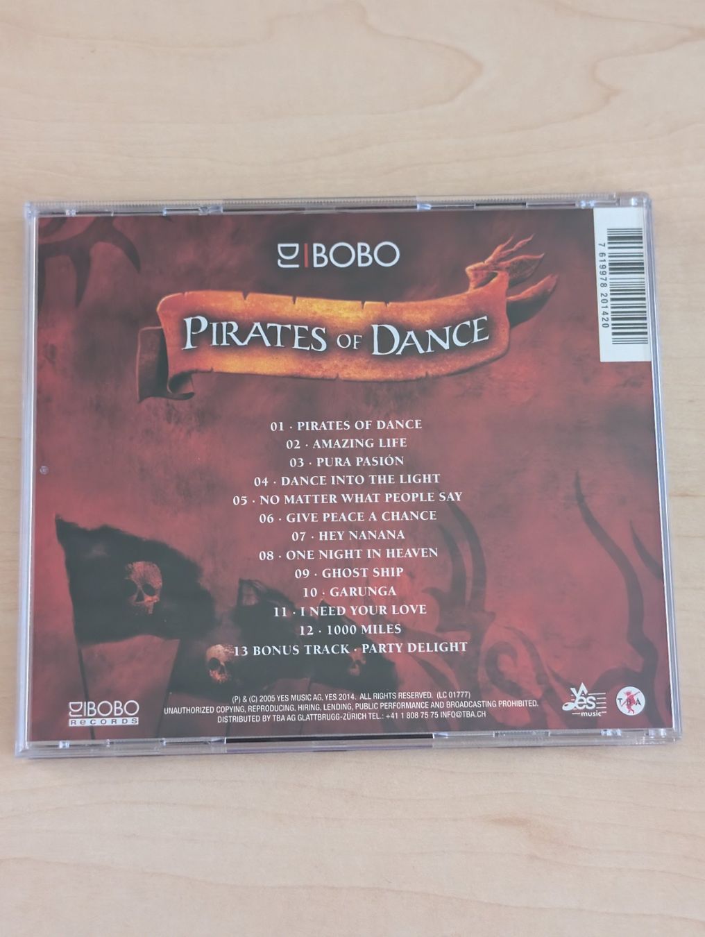 CD: DJ Bobo - Pirates of Dance – Usato da Spiez venduto da Crazyduck 1