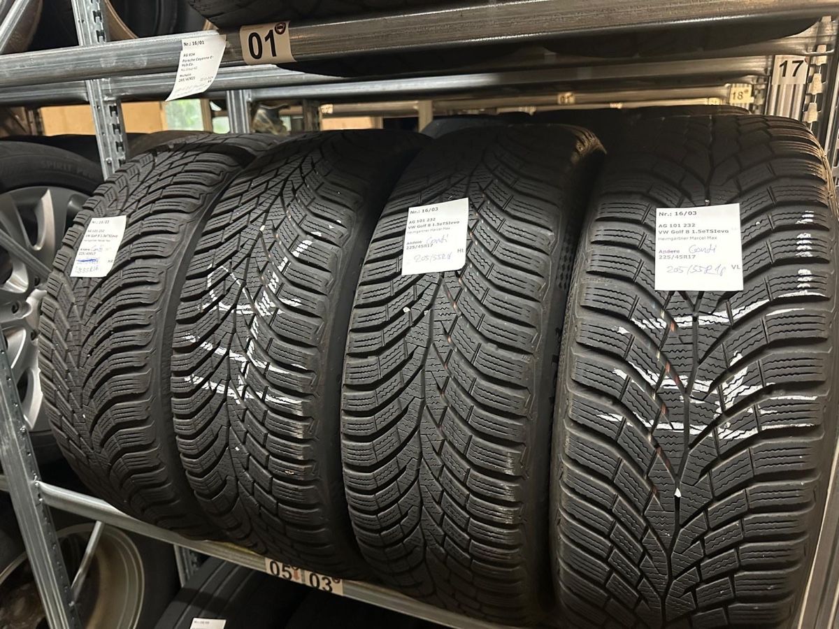 Pneumatici & Ruote complete: VW Golf 8   4 Winterräder komplett – Usato da Wohlen AG venduto da lewishamilton2008 3