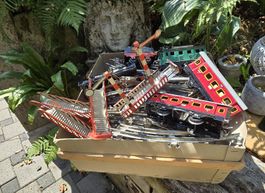 64 Teile Eisenbahn Spur  0