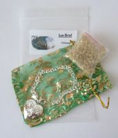 Loa-Brief Silberarmband mit Medaillon - Führung