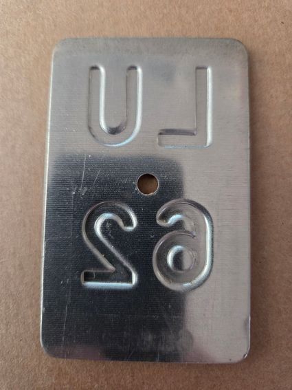 Sachs Ecriteaux: Velonummer LU 62 plaque Velo – D'occasion à Schenkon par Uhu007 1